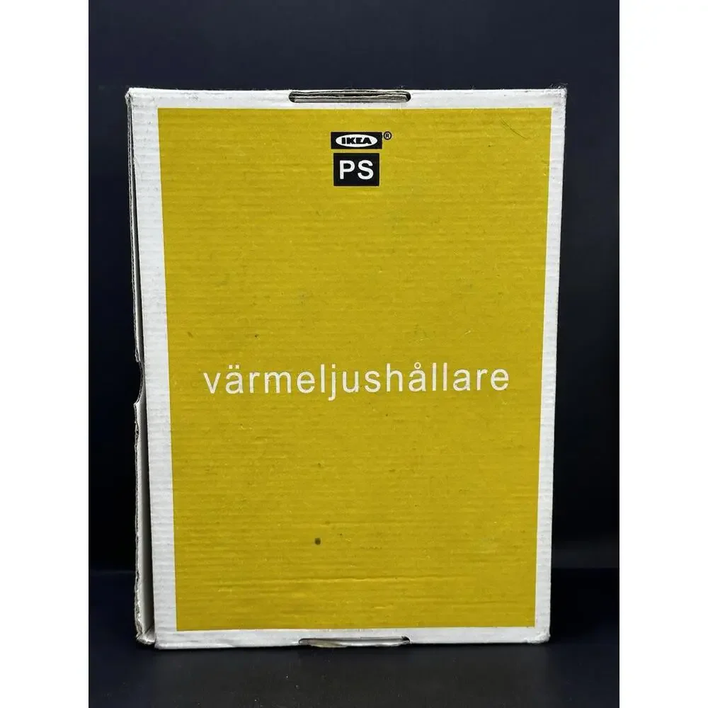 Vintage‎ 1990s IKEA Värmeljushållare Interlocking Ceramic Candle Holders In Box